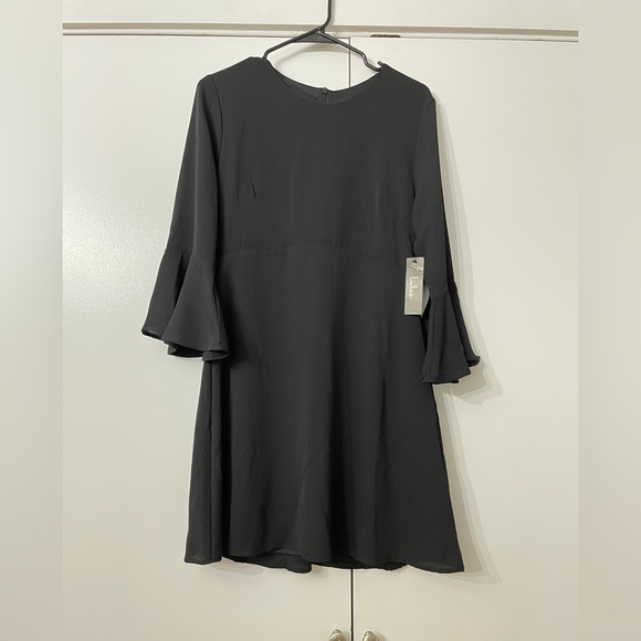 Lulus Center of Attention Black Flounce
Sleeve Dress Black size M (NWT) - Picture 2 of 4